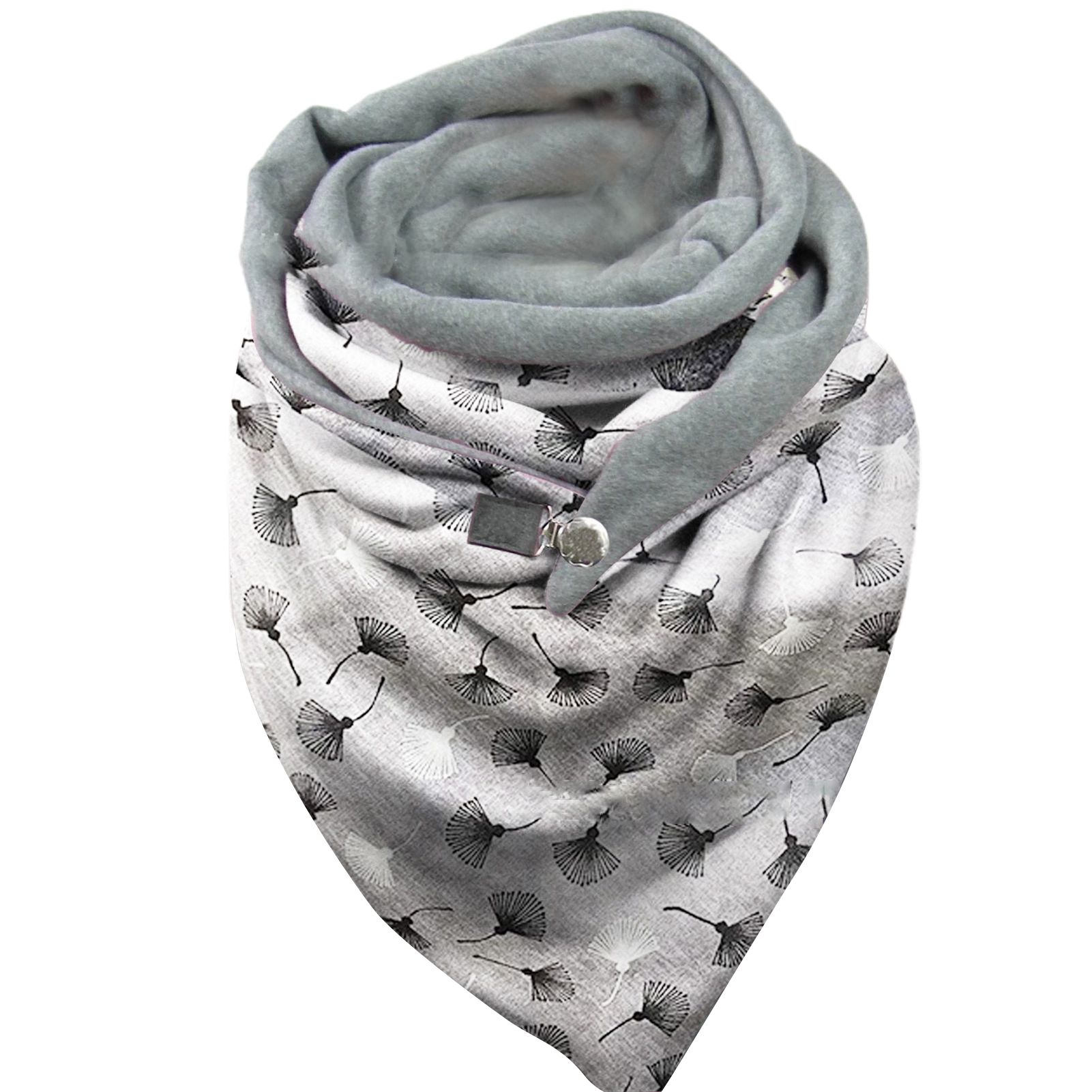 Scarf Shawl Striped Pattern Women Casual Wrap Scarf Winter Clothing