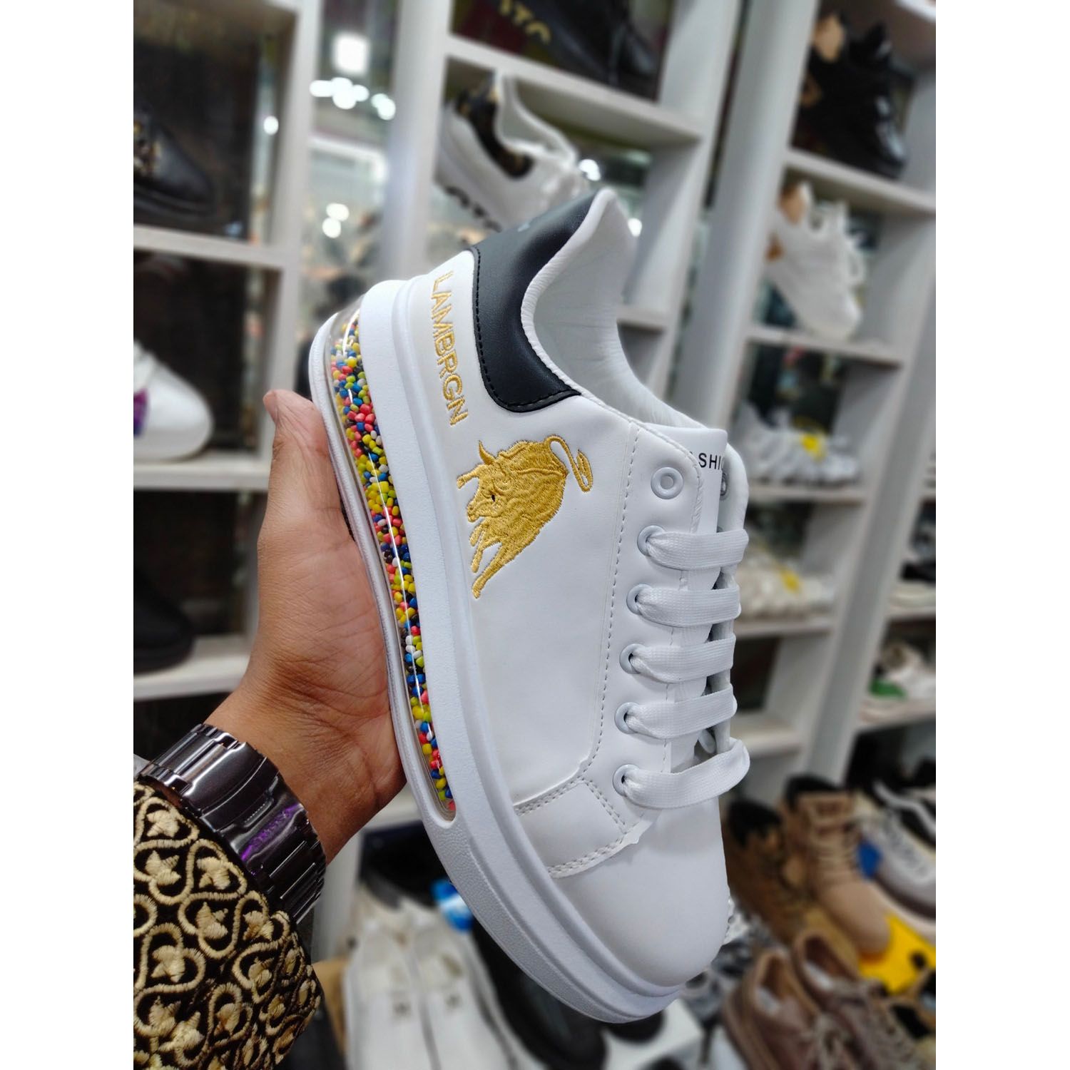 LAMBRGN sneakers for men black