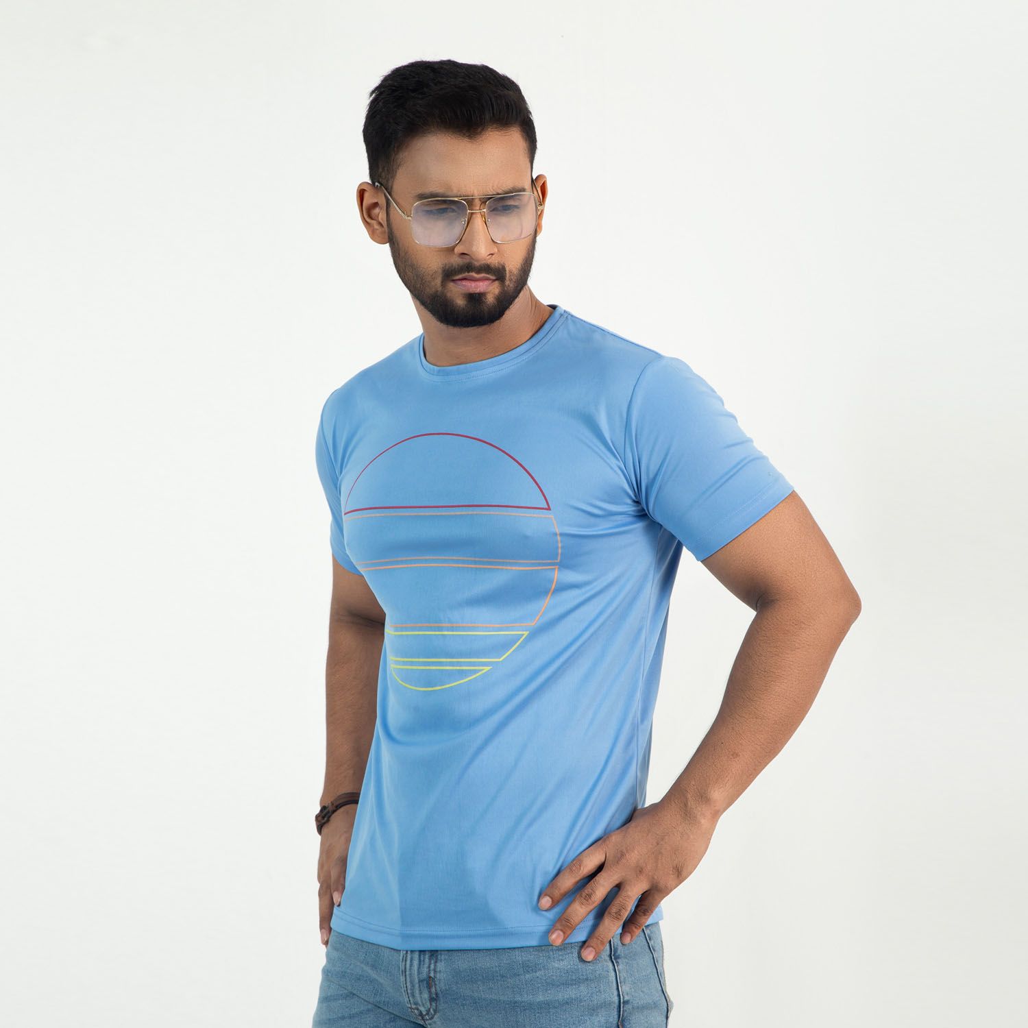 Masculine polyester t-shirt for men - T Shirt - T Shirt For Man