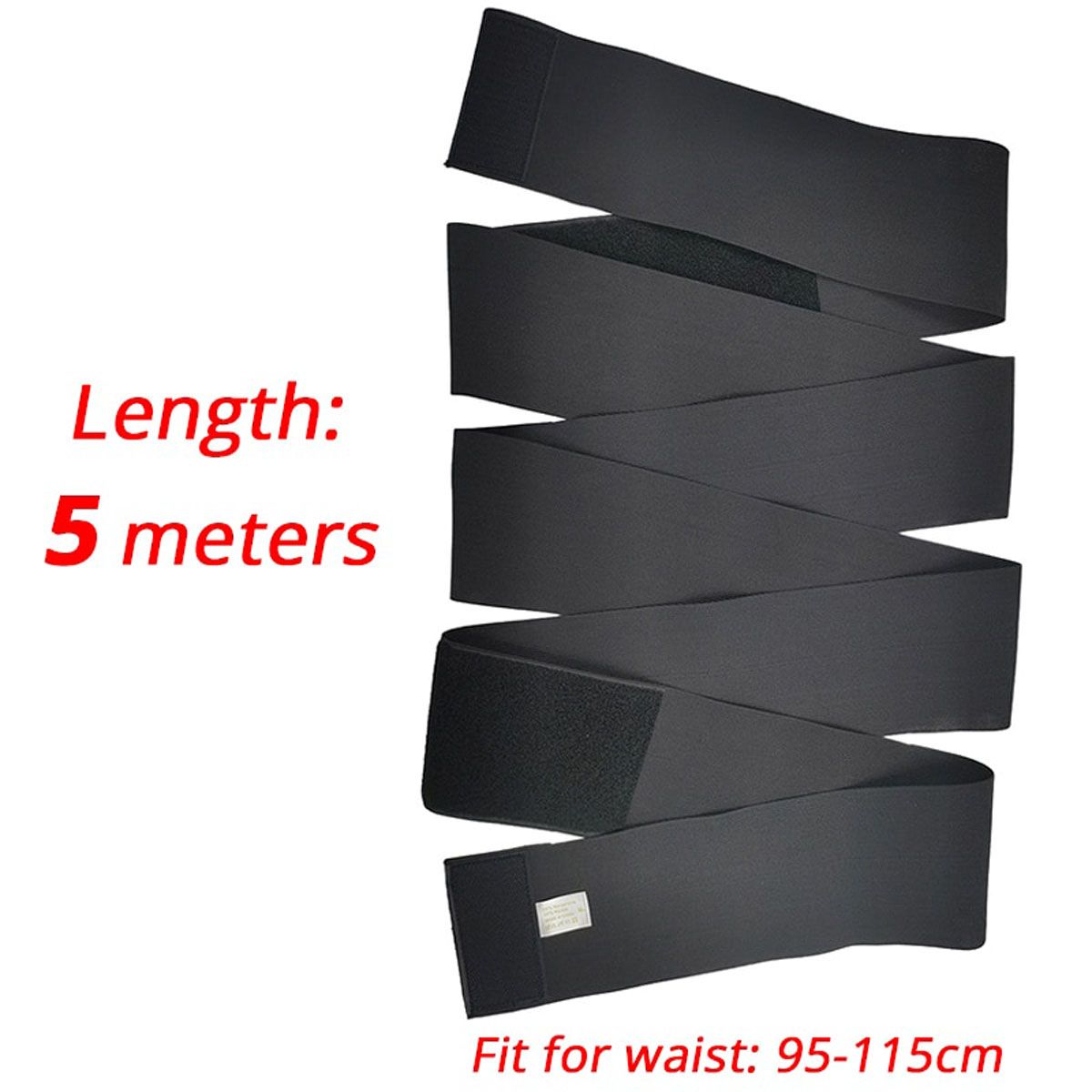 CXZD Waist Trainer Abdomen Elastic Corset Belt Tummy Wrap Body Shaper Weight Loss Compression Workout Shaper 4 meters Belt