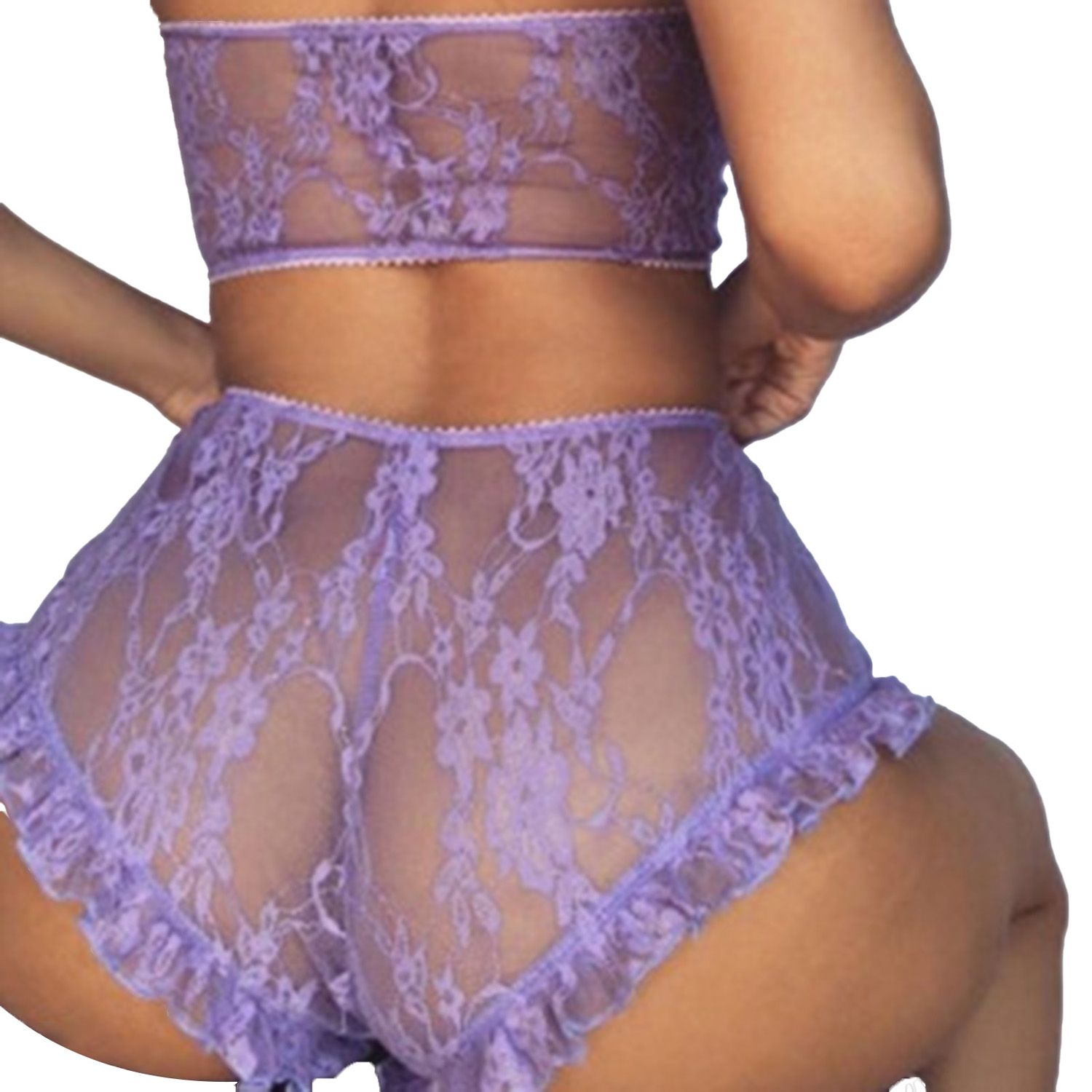Tube Top Perspective Le Women Strapless Underwear Set