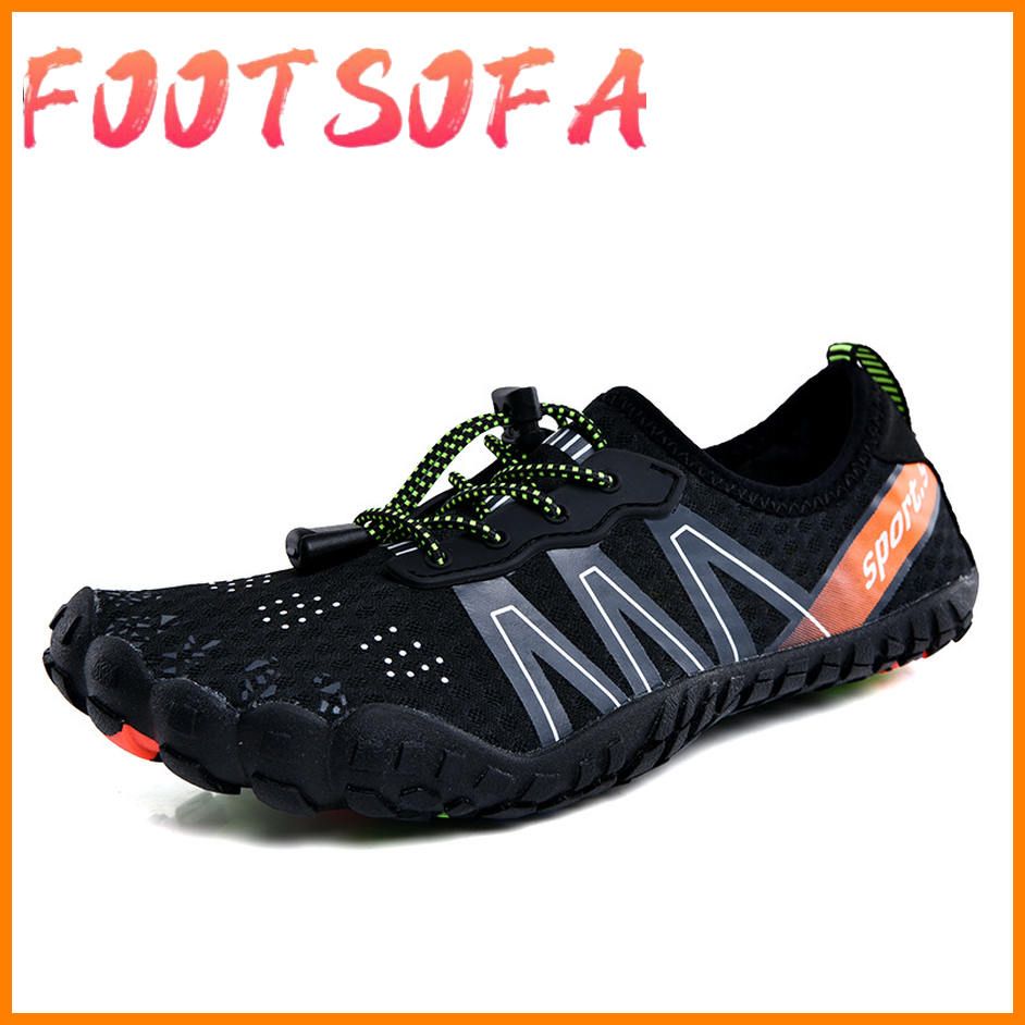 Unisex Sneakers Water Shoes Men Barefoot Outdoor Beach Sandals Upstream Aqua Shoes Quick Dry River Sea Diving Swimming Big Size
