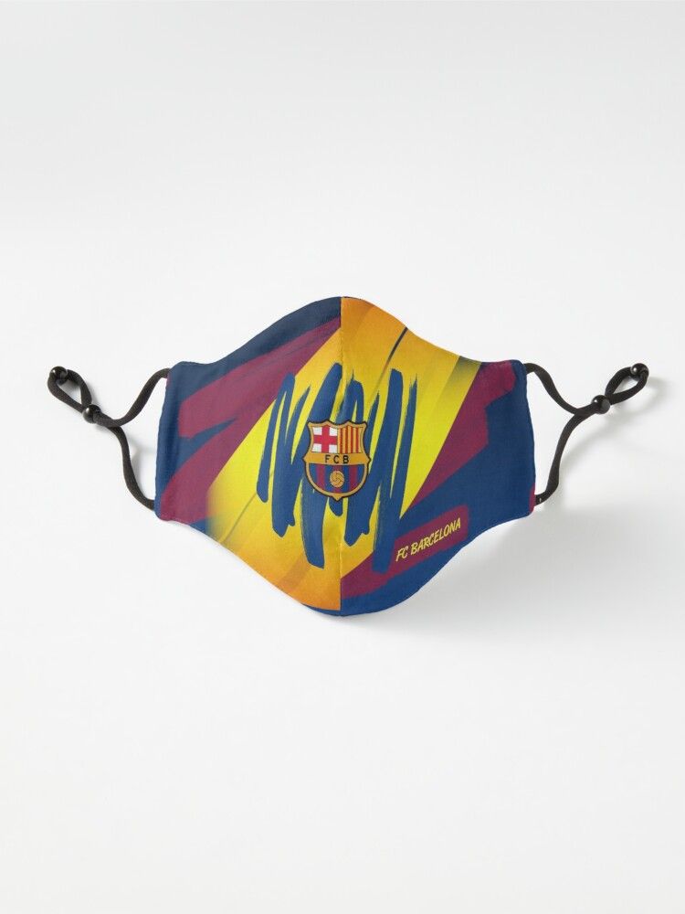 FC Barcelona Fooball Club Messi UEFA Champions Copa del ReySix Layer Face_Mask Tiktok_Mask For Men And Women Gaming_Mask With Adjustable Ear Loop And Digital Print Face_Mask Graphics Print Anime_Mask Naruto Face_Mask For Men And Women