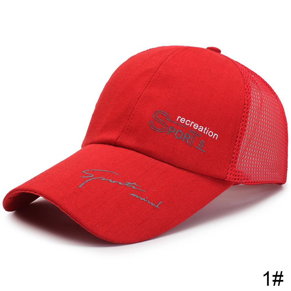 Summer Men's Baseball Cap Drying Mesh Adjustable Baseball Hats Unisex Breathable Sport Cap Snapback Hat bone