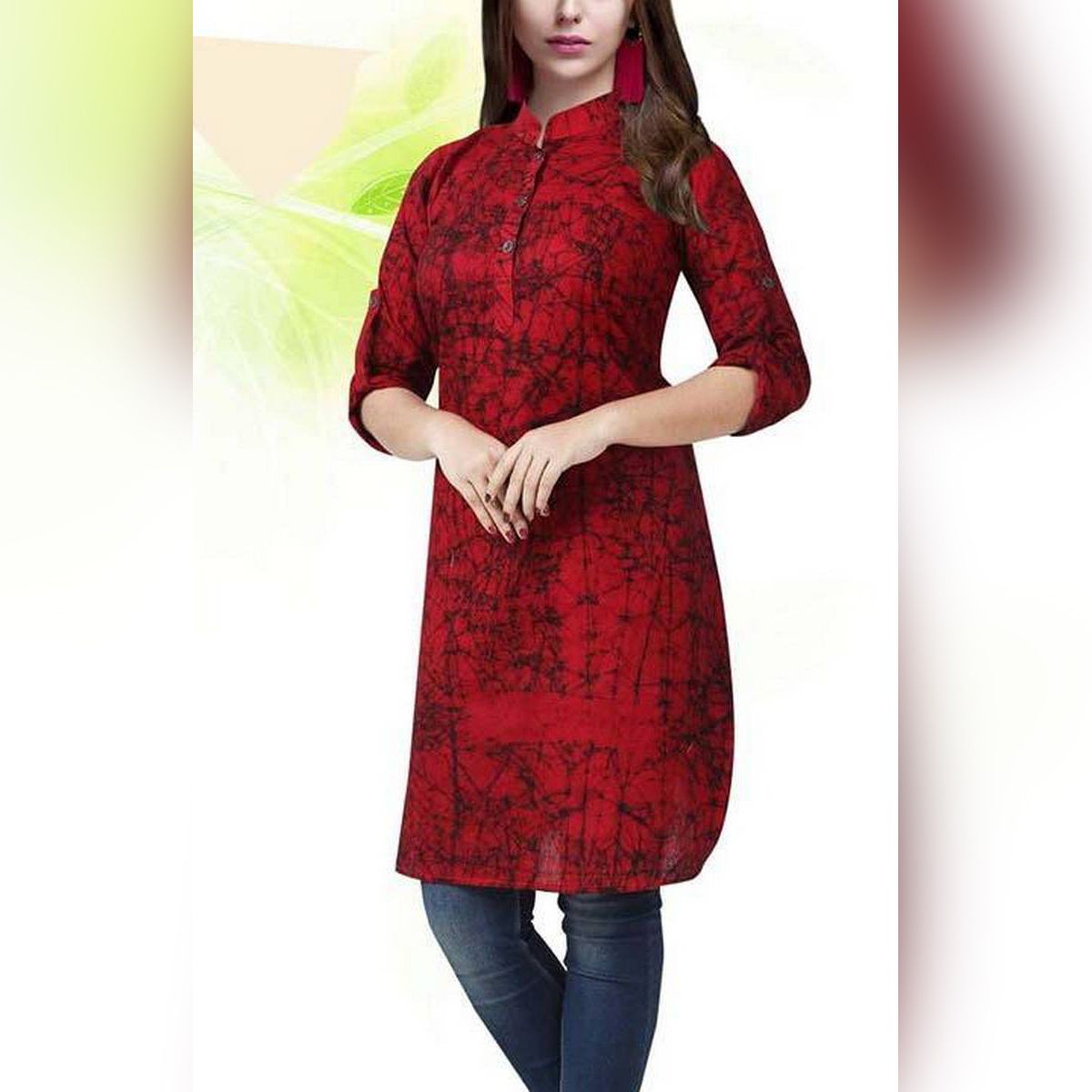 Batik Kurti (One Pcs) For Women