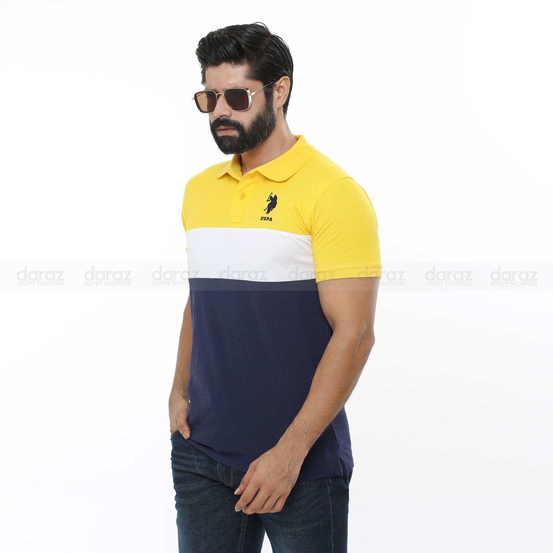 Half Sleeve Premium HH Fashion Polo T-shirt For men