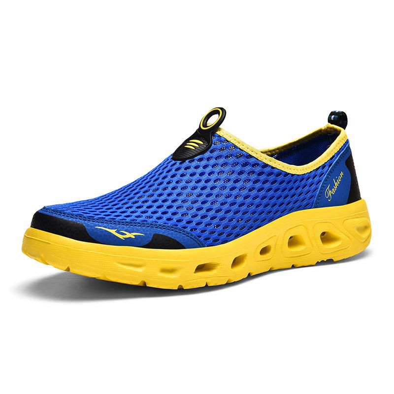 Sports Sandals Men Quick-drying Water Shoes Men Slippers Outdoor Beach Shoes Lightweight Wading Shoes Sport Water Hiking Camping Sneakers Men Kayaking Boating Hiking Surfing Shoes