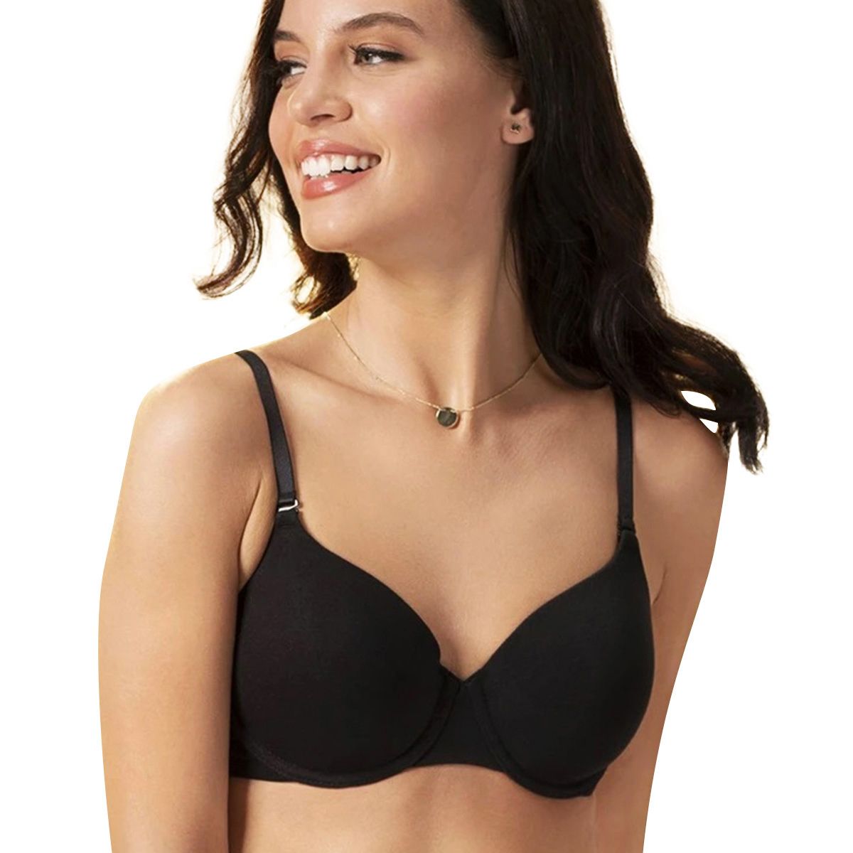 100% Cotton Foam Bra For Women (Black)