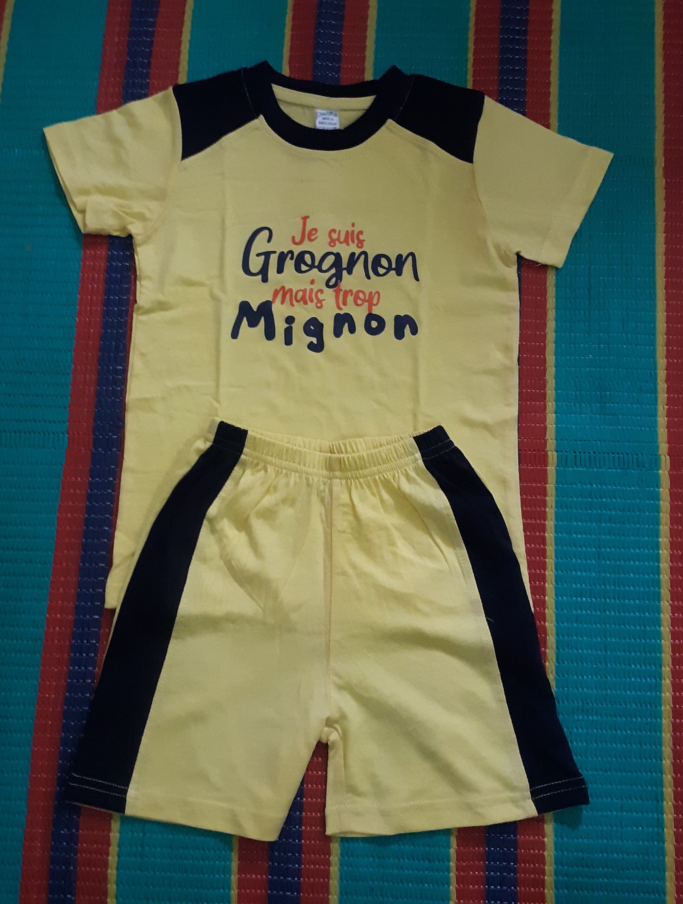 Printed T-Shirt set For Kids Boys