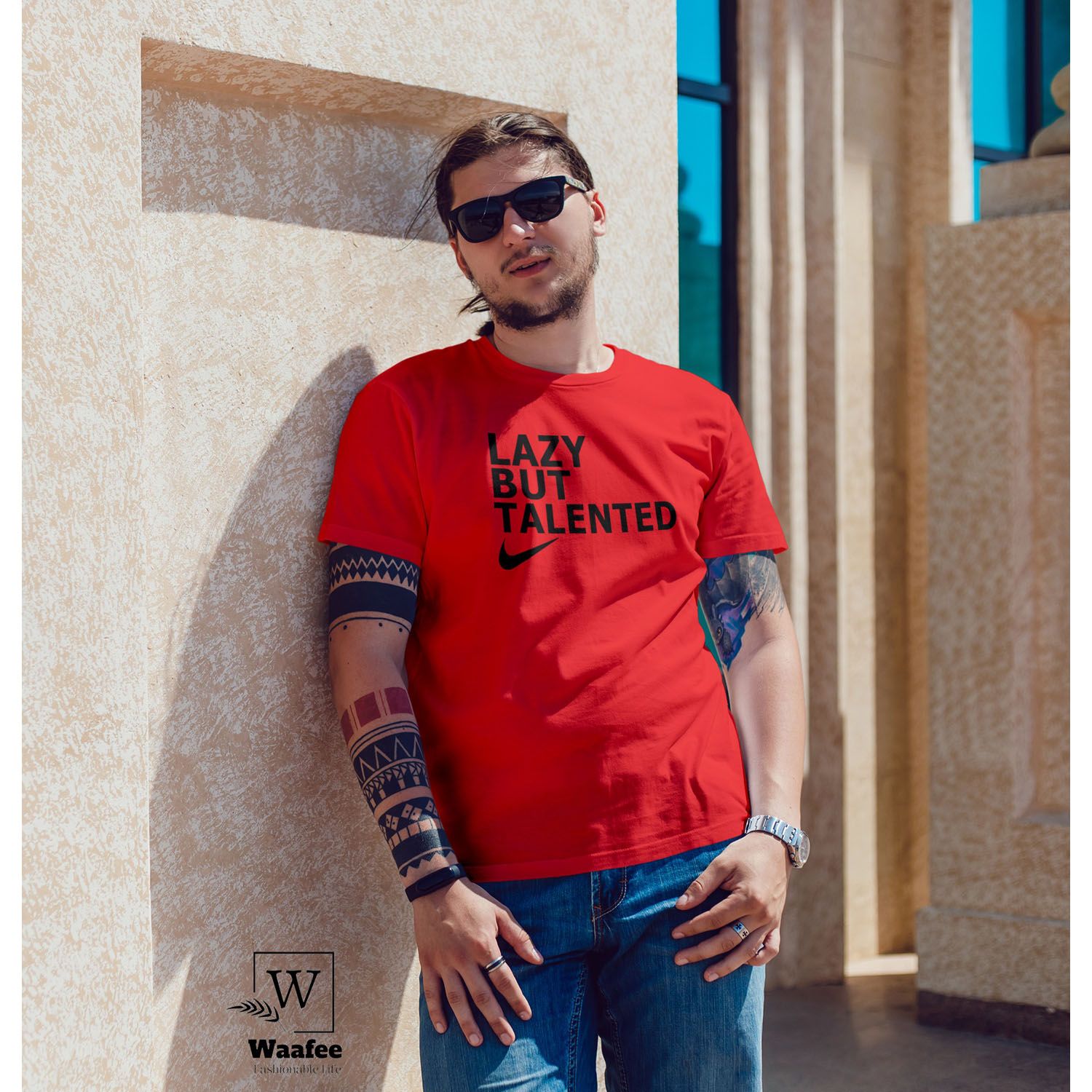 Lazy But Talented Most favorite menz half sleeve tshirt.. - Tshirt