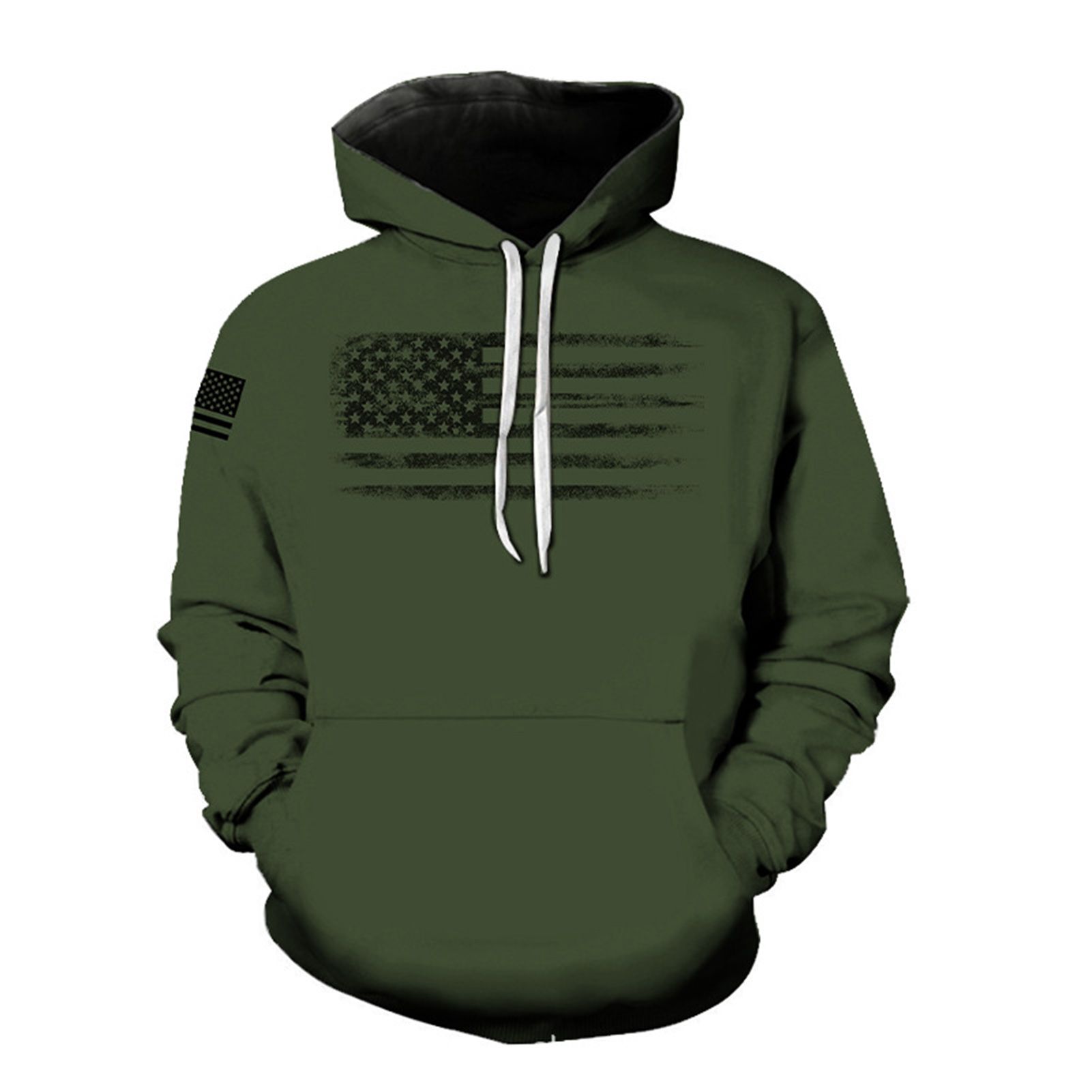Spring Hoodie Drawstring Vintage All Match Hooded Autumn Hoodie