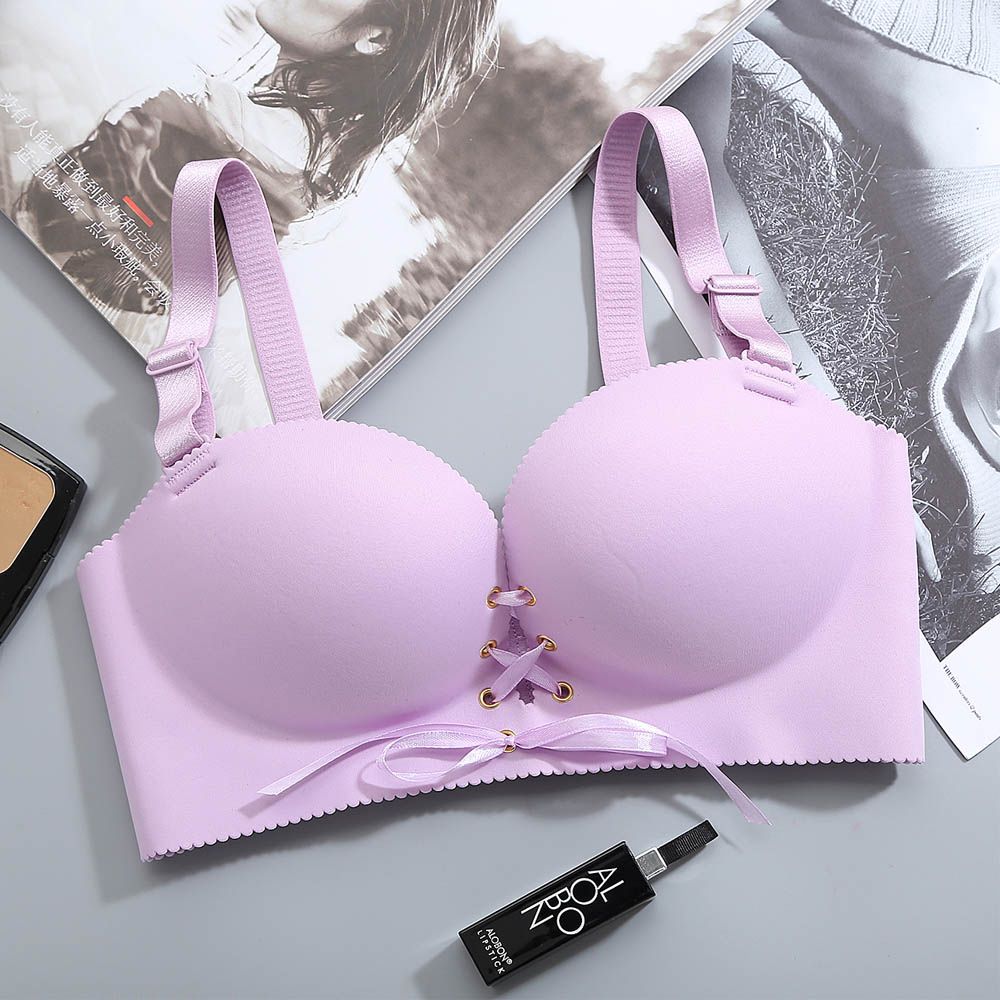 One-piece Seamless Underwear Bras For Women  Push Up Lingerie Bra Seamless Bralette Wire Free Brassiere