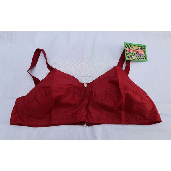 Ruby Crown Cotton  Awal Garments  Bra For Women & Girls Maroon 34