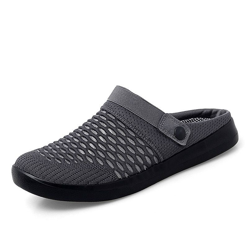Valstone Casual Breathable Men Sandals Summer Outdoor Lightweight Fashion Slippers New Arrivals Slip-on Male Mesh Beach Shoes