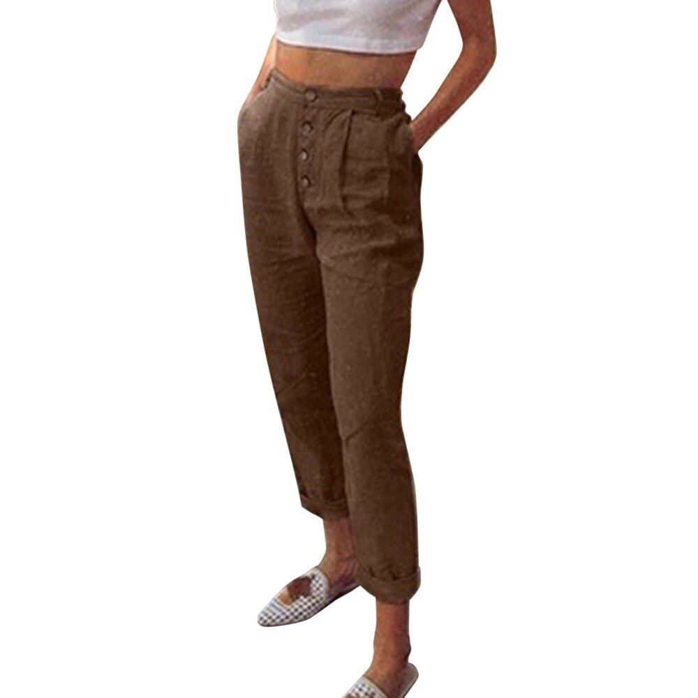 Fashion women's summer Plus Size 3XL trousers Women High Waist Slim Harem Pants Women Casual Pants For women