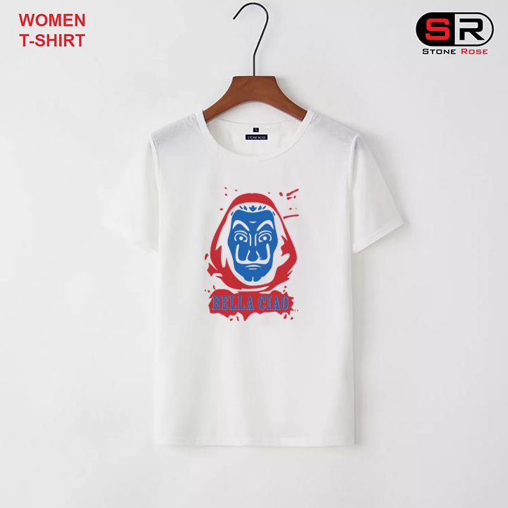 Women Half Sleeve T-shirt- 14640T