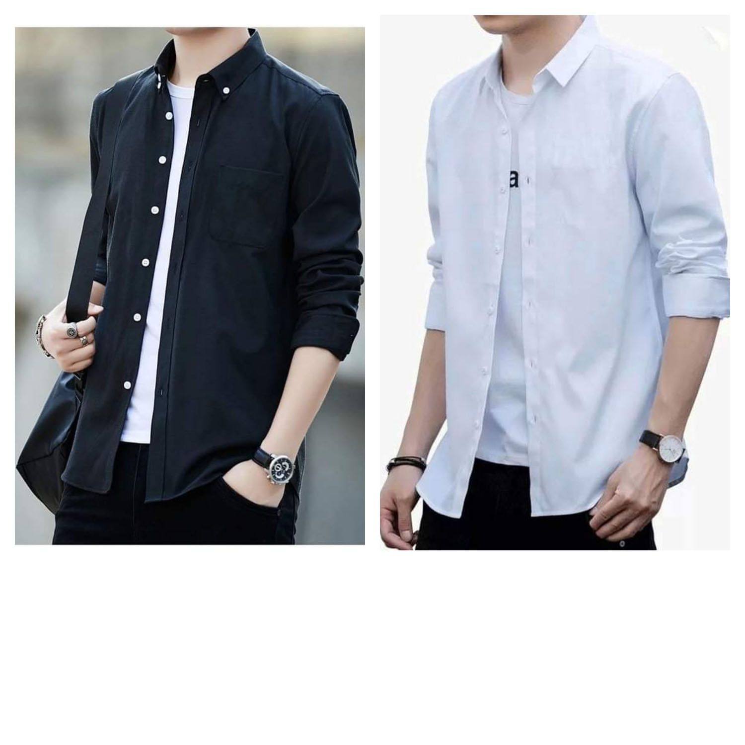 Combo Long Sleeve Casual Shirt For Man