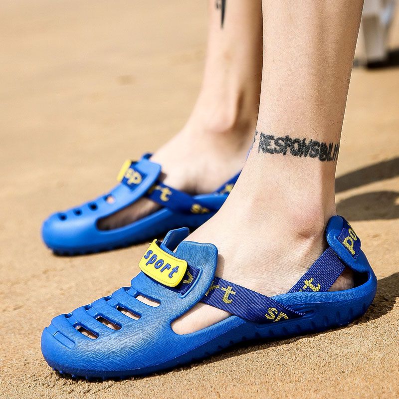 Men Sandals Summer Beach Slippers Men Lightweight Outdoor Casual Shoes Male Sandals Water Shoes Sandals For Men