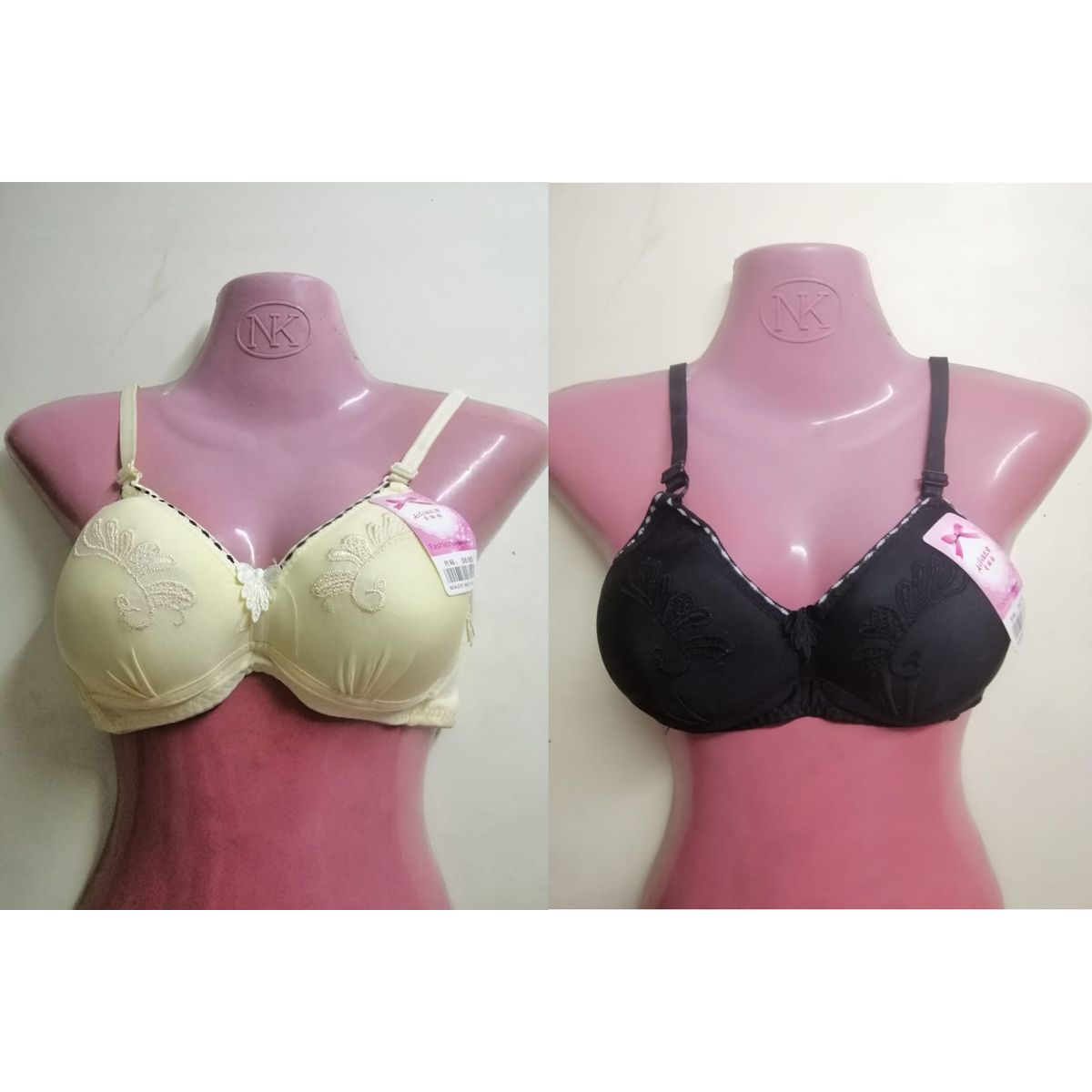 2 PC Stylish comfortable soft fome bra for womens Size (34-38)-11