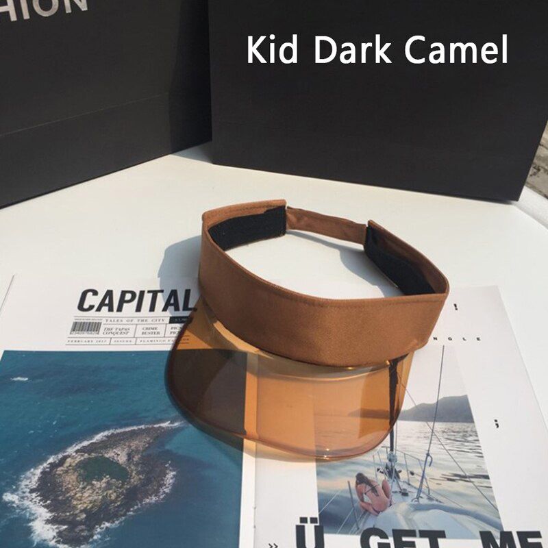 Women Summer UV Protection Sun Visor Plastic Hat Golf Sport Headband Cap Women's Summer UV Protection Sunhat