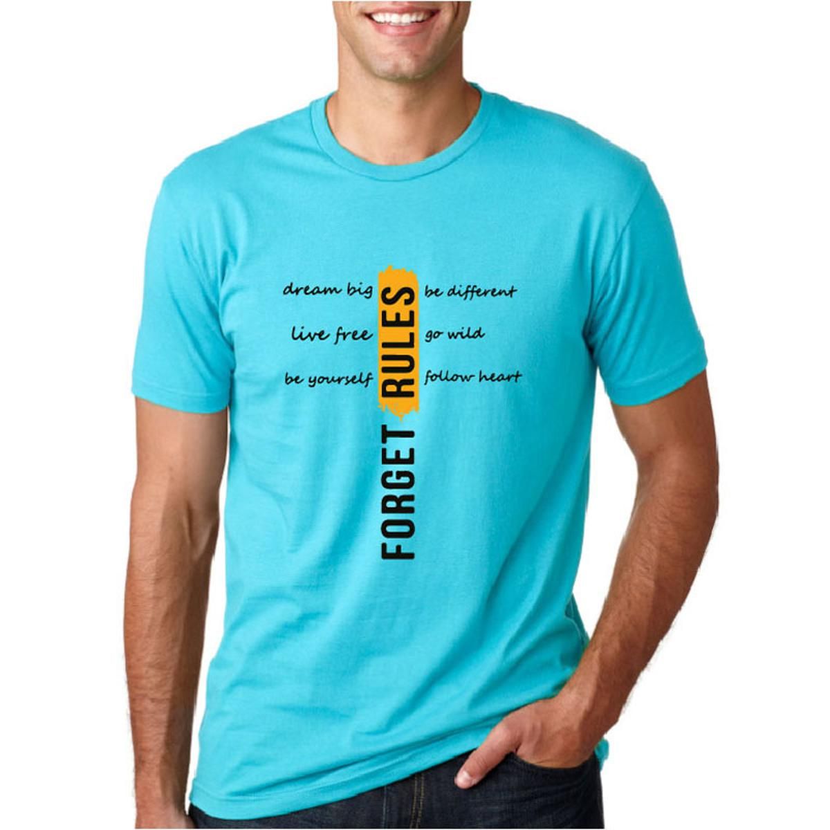 Forget Rules Trendy T-shirt For men