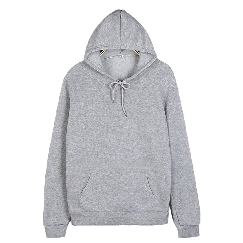 Uni Autumn Long Sleeve Pocket Hoodie Sweatshirt Pullover
