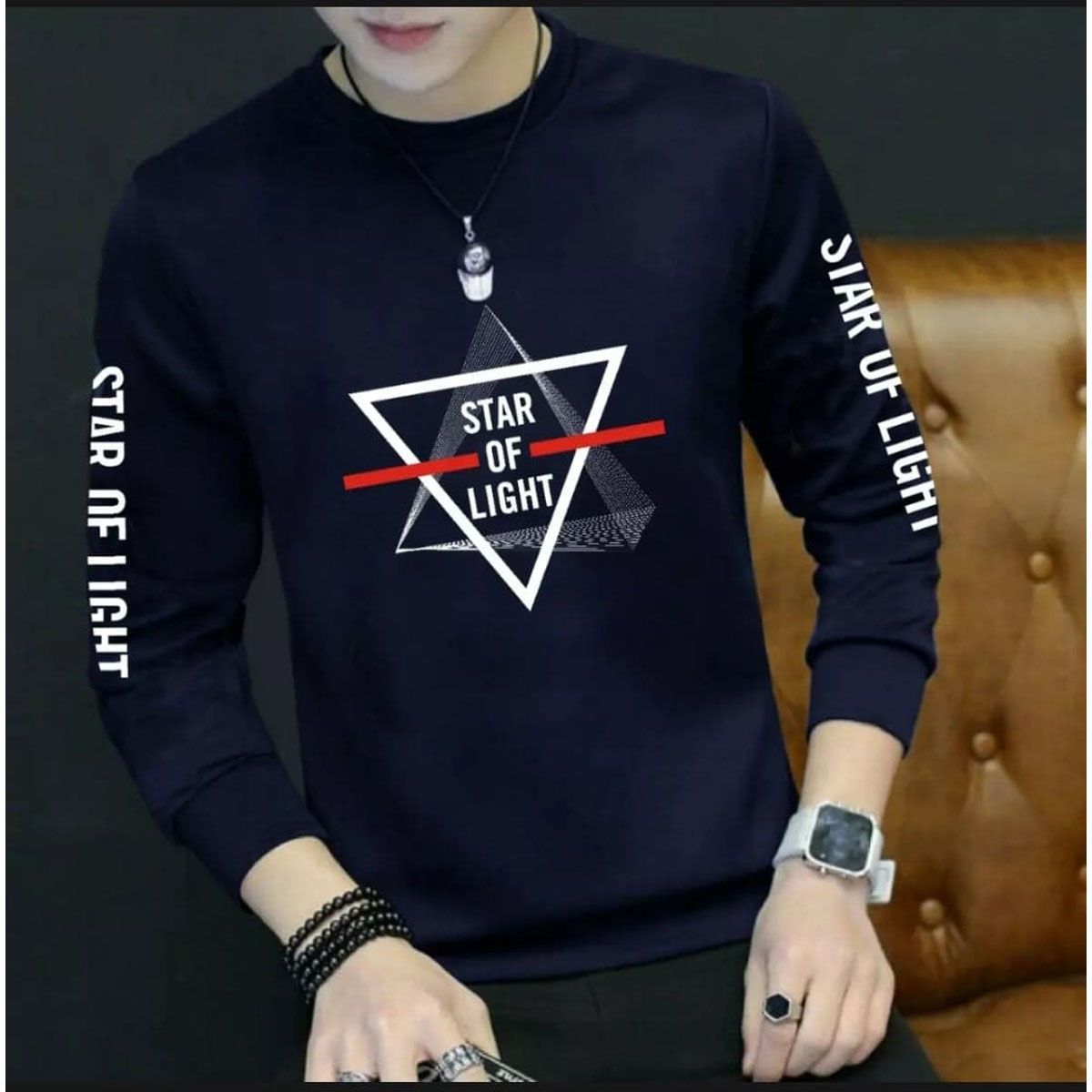 Cotton Full Sleeve T Shirt For Men - Shirt - Shirt For Men - Shirt