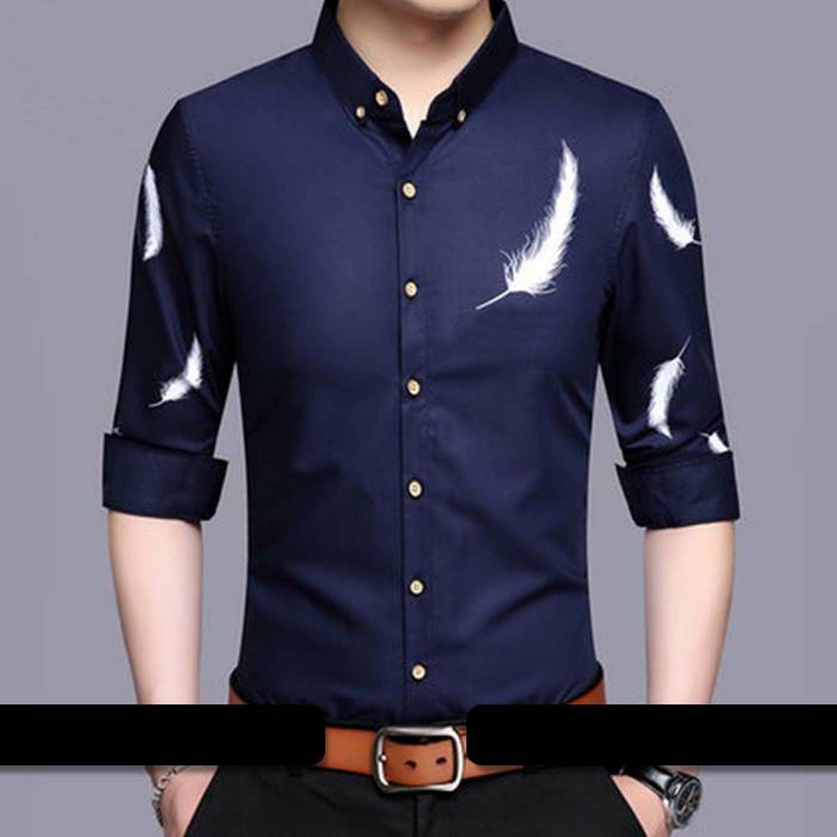 NEW Cotton Long Sleeve Casual   Shirt for Men - Shirt For Men - Shirt