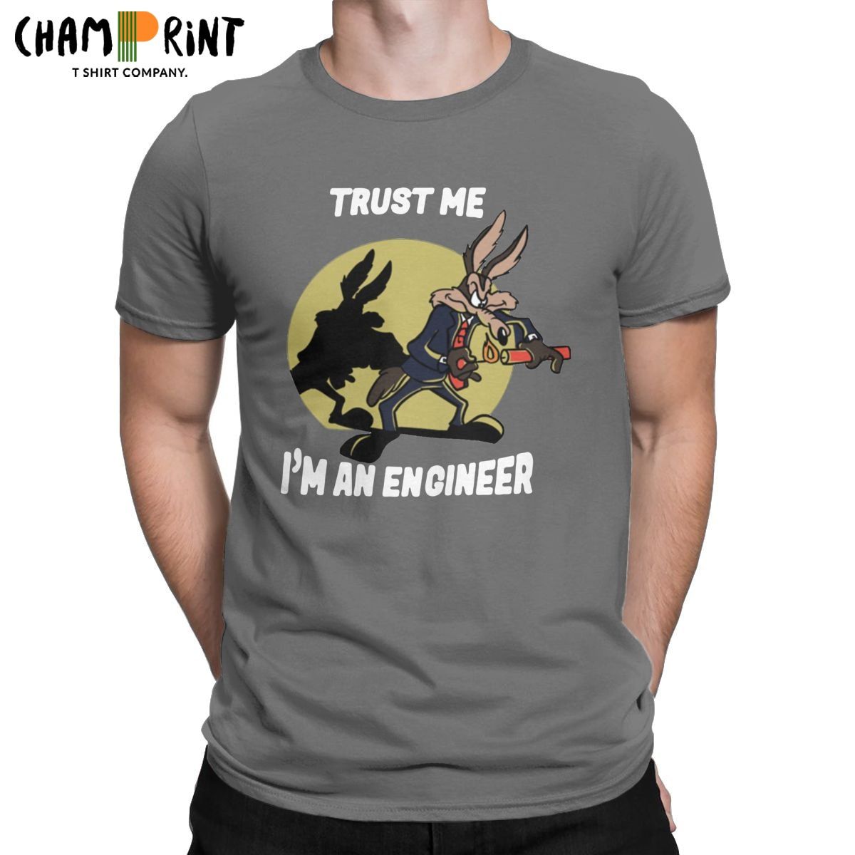 Trust Me Im An Engineer T Shirt for Men 100% Cotton Vintage T-Shirt Round Neck Engineering Tees Short Sleeve Clothes Plus Size