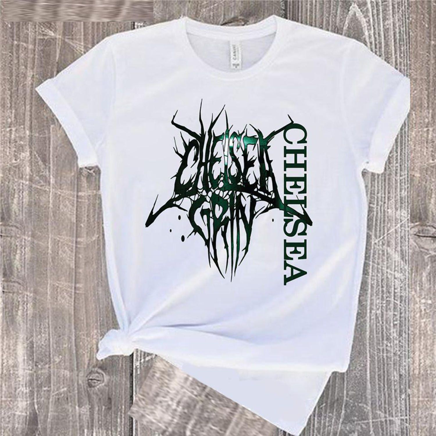 White Short Sleeves T-Shirt For Men(Chelsea )