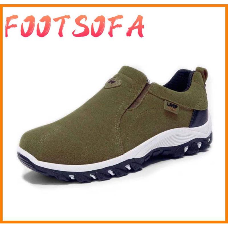 New Casual Shoes Men Sneakers Soft Outdoor Walking Shoes Loafers Men Comfortable Shoes Male Footwear Light Plus