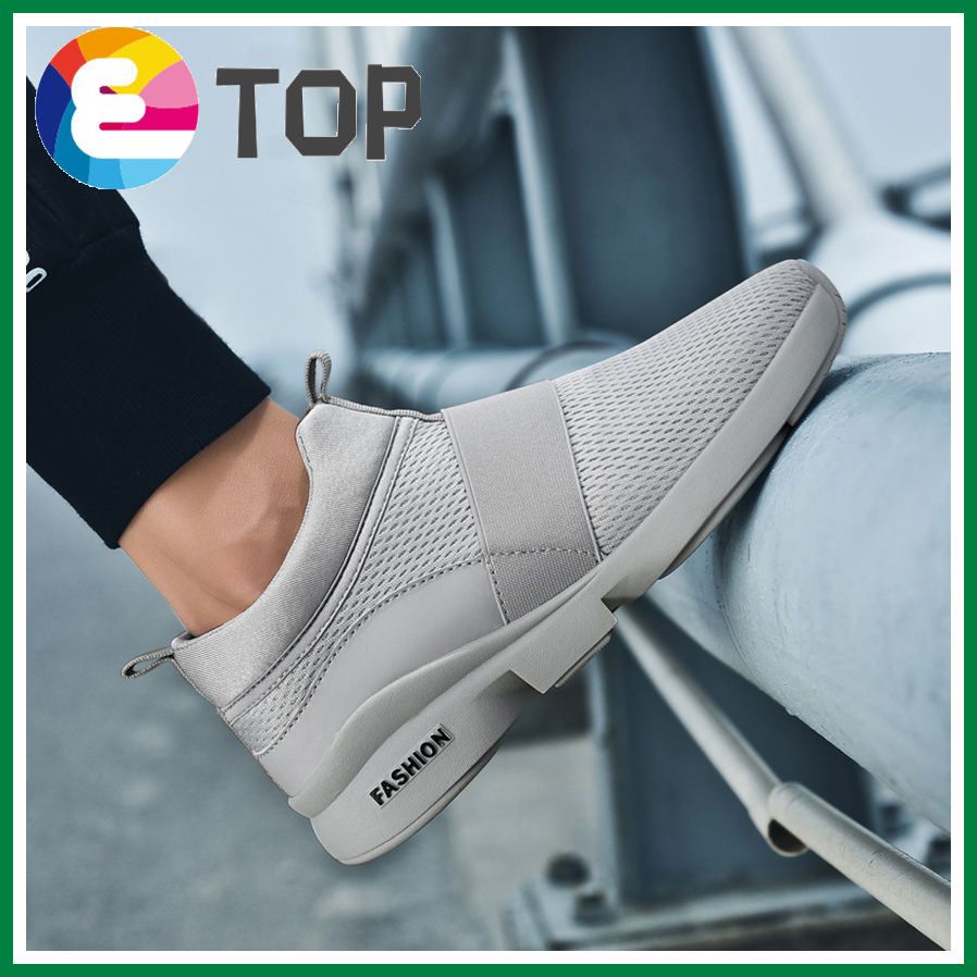 Shoes for men breathalbe slip on driving shoes men casual sneakers