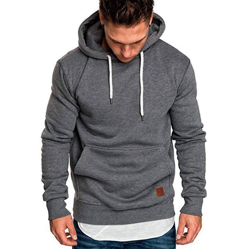 Top Boy Blouse Tracksuits Men Hoodies Sweatshirts Male Casual Hoodie Warm Pocket Pullover Cotton Hooded Solid with Hat Top