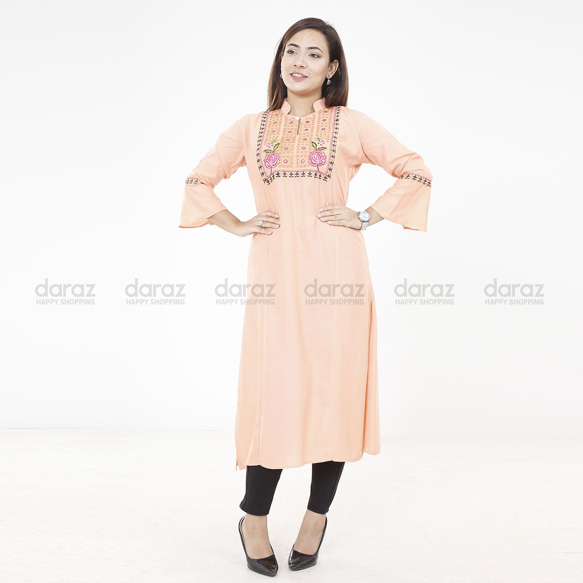 Exclusive Embroidery Kurti For Stylish Women (one pcs)