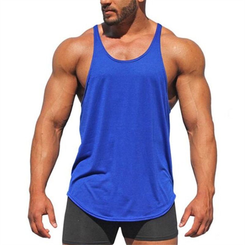 DO TWORK Gyms TaTop Bodybuilding Clothing Stringer Singlets Fitness Men Muscle Sleeveless Vest Blusa Masculina