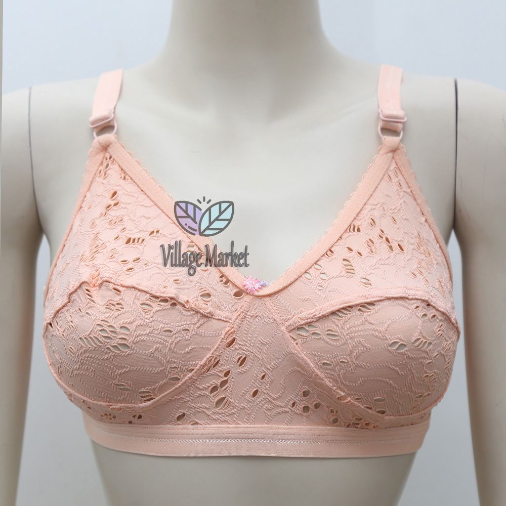 Slim-fit Stretchable Comfortable Bra  // Full Chicken