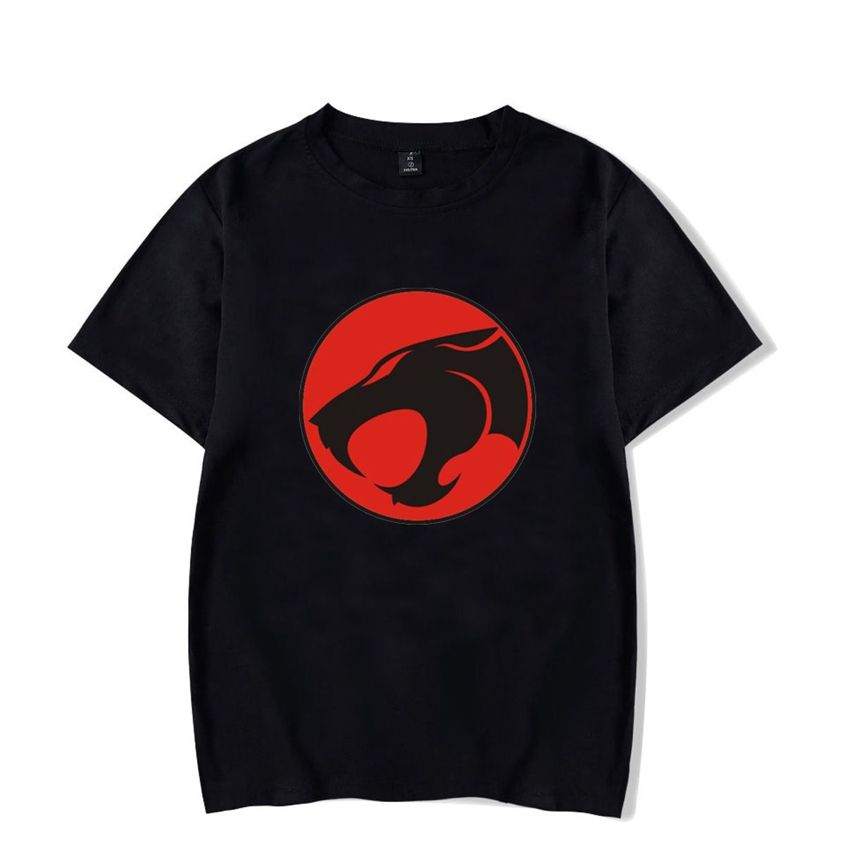 ThunderLuminous T-shirt Mens Fashion Casual Short Sleeve Round Neck Tops Mens Clothing ster Glowing ThunderT-shirt