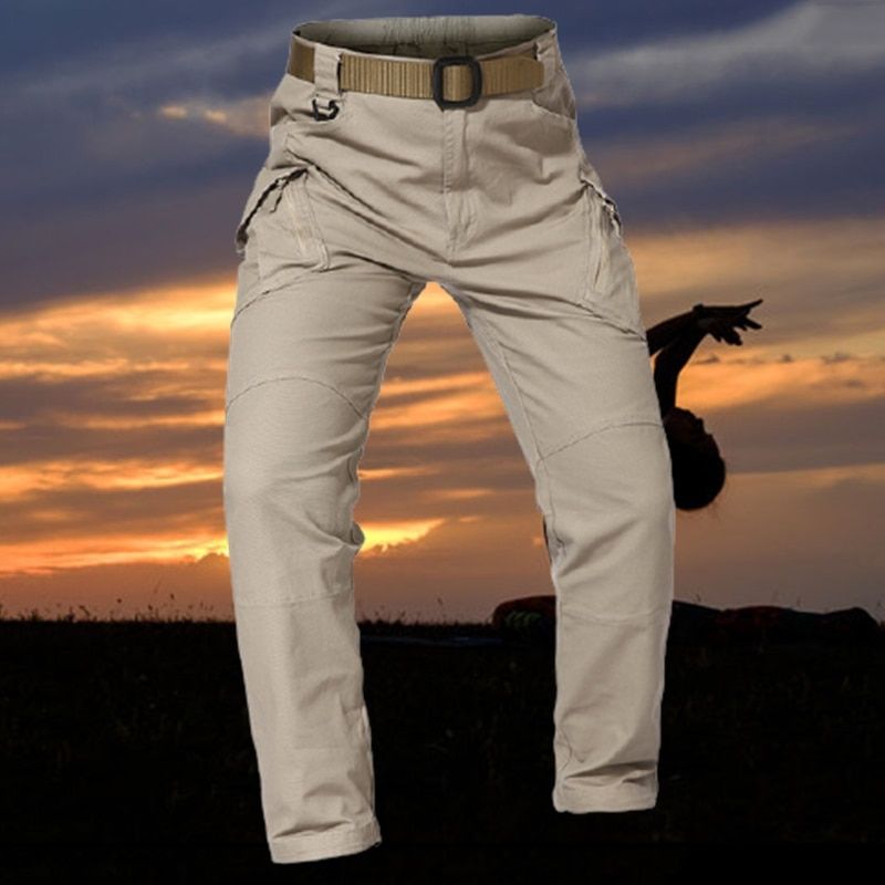 Men's Tactical Cargo Pants Elastic Multi Pocket Outdoor Casual Pants    Trousers  Sweatpants Plus Size 6XL