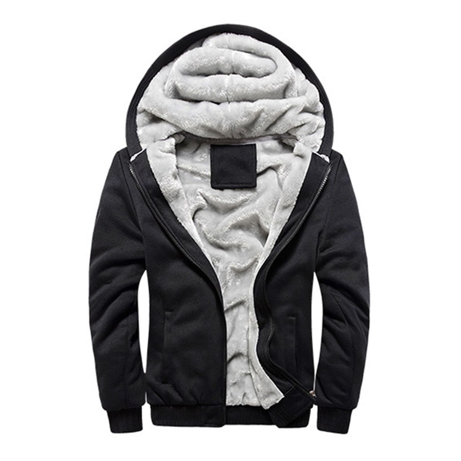 Men Jacket Solid Color Great Stitching Men Coat