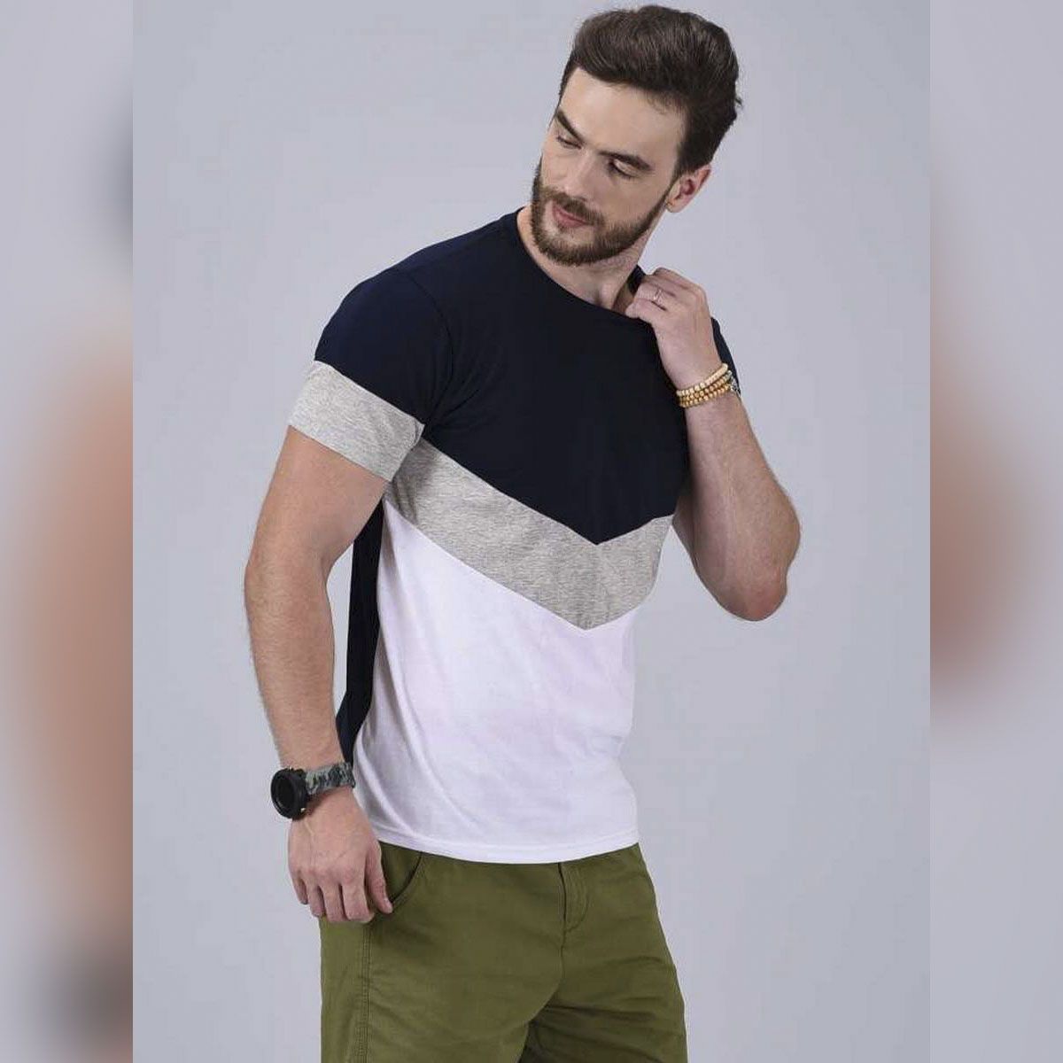 Stylish Half Sleeve Cotton Casual T-Shirt For Men - T Shirt For Man - T Shirt For Man - T Shirt For Man - T Shirt - T Shirt For Man - T Sirt