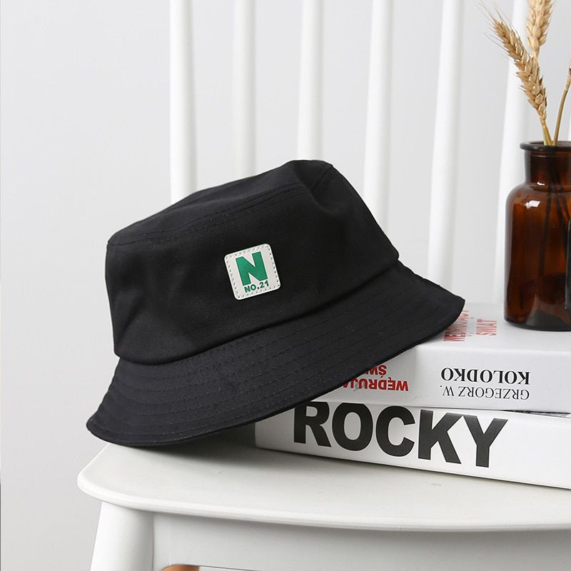 2019 N Bucket Hat Fisherman Hats Men Women Outer Summer Street Hip Hop Dancer Cotton Panama Cap Sun Beach Bucket