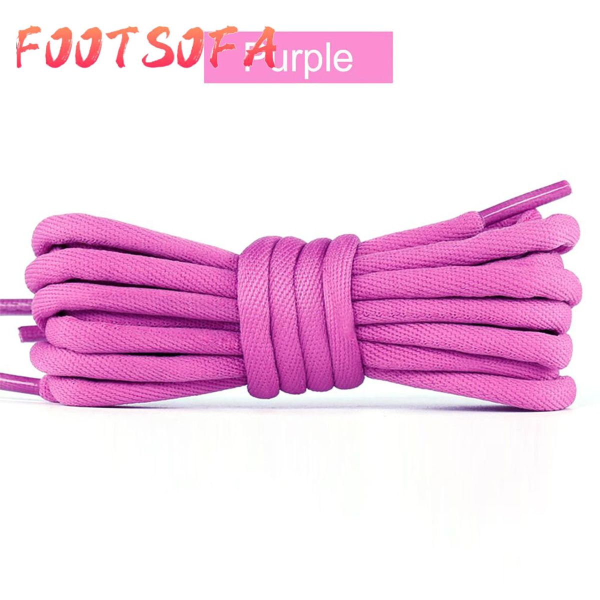 Shoes Accessories Outdoor Solid Color Shoestrings Round Shoelaces Sneaker Shoe Lace Athletic Shoe Laces Hiking Boot Shoelaces