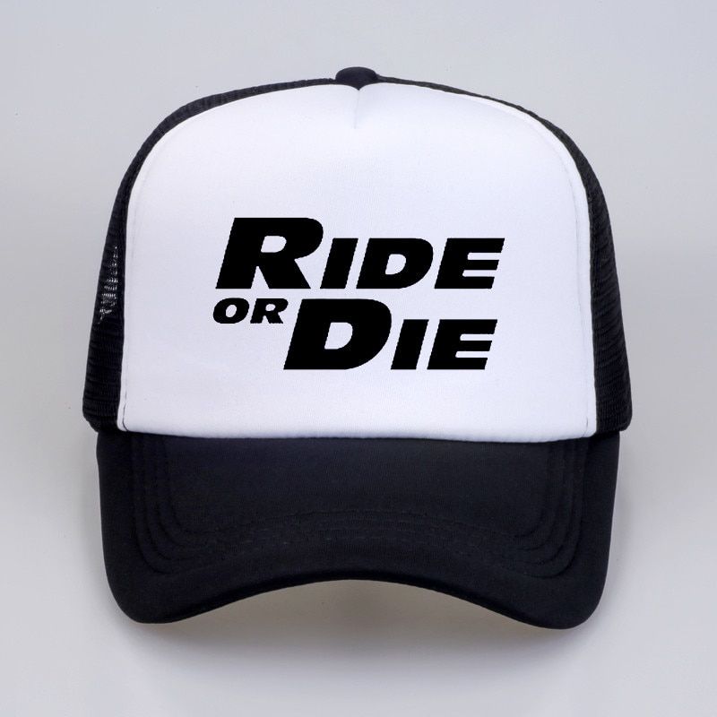 Ride or Die Baseball Cap Letter Print Men Paul Fast Furious Women Men hat Summer cool hip hop snapback hats