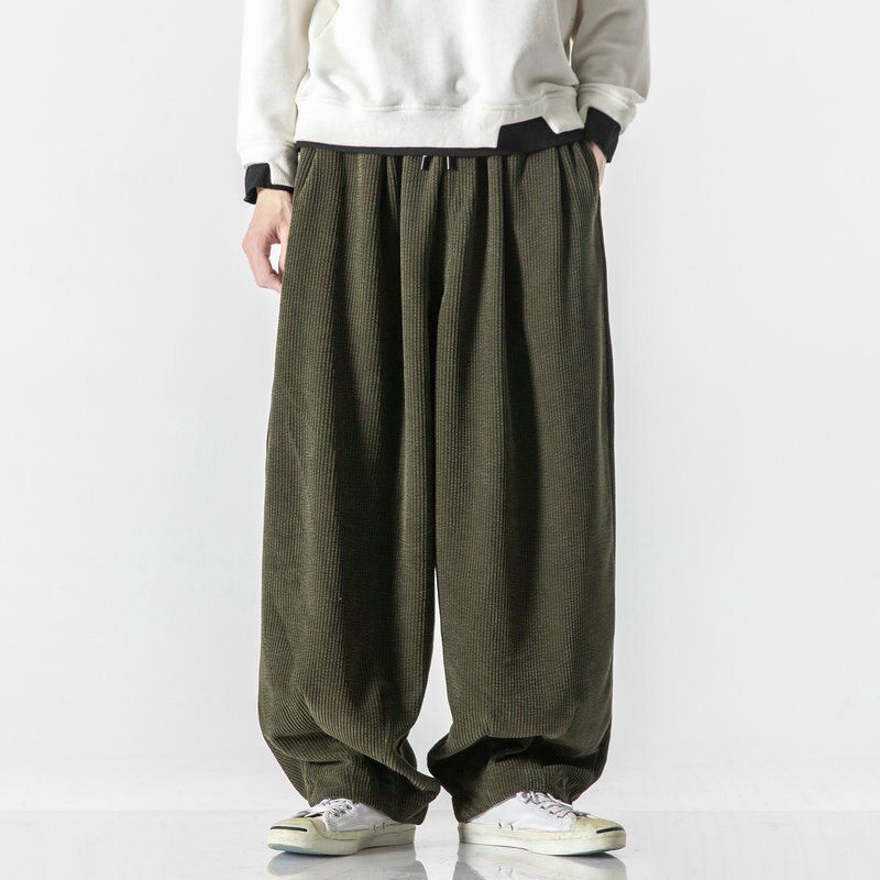 New Men's Casual Trousers Streetwear Harem Pants Fashion Woman Long Pants Big Size Loose Male Sweatpants Harajuku Style