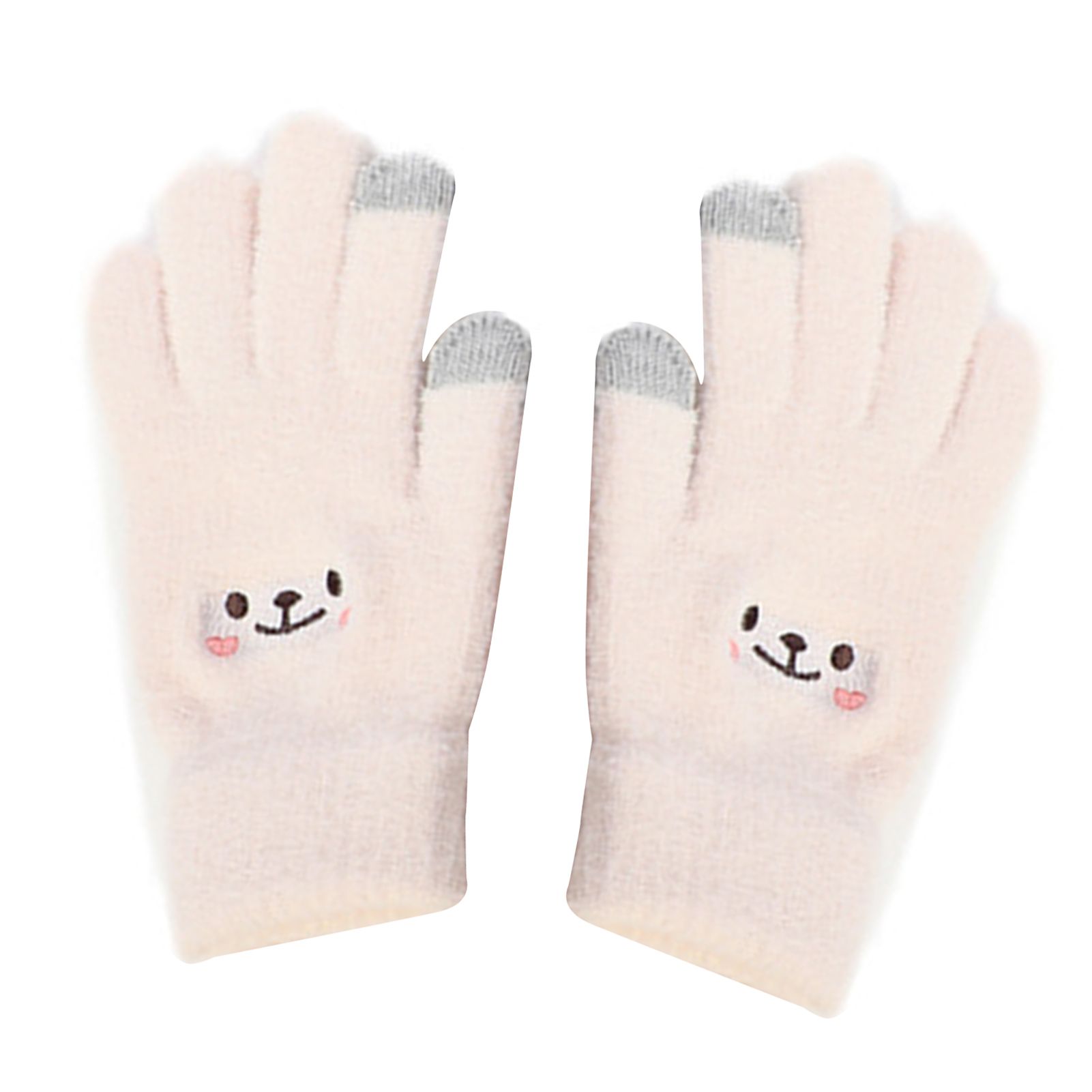 Knitted Gloves Wind Resistant Wear Resistant Touch Screen Gloves