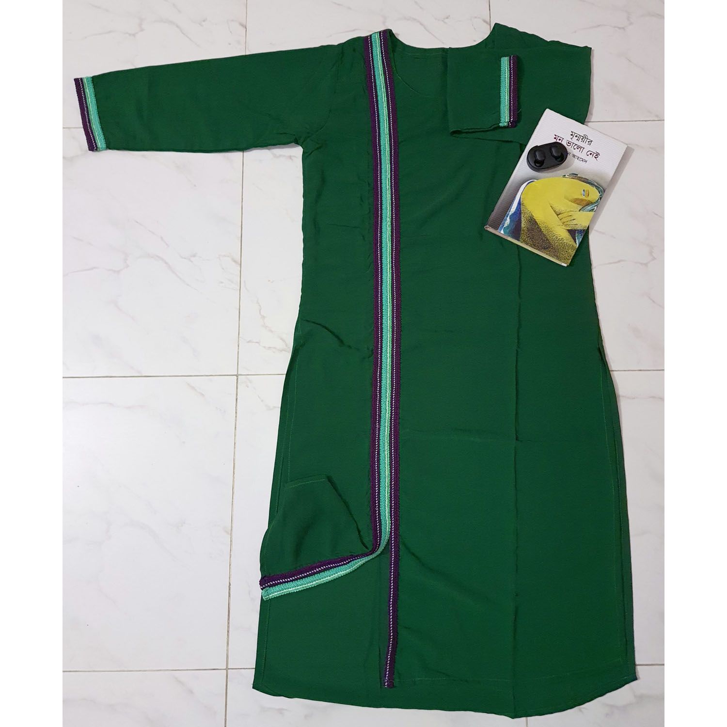 Woman's Makhon Georgette Long Kamiz
