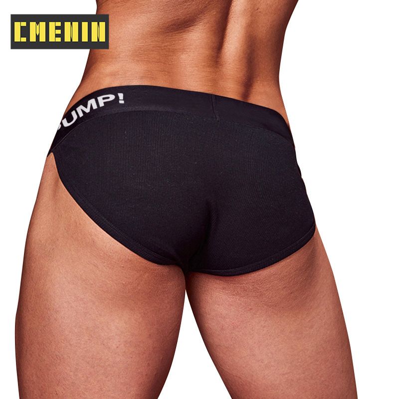 CMENIN Soft (1 Pieces) PUMP Stripe Quick Dry Underwear Men Jockstrap 2021 New Briefs Mens Underpants Gift PU5109