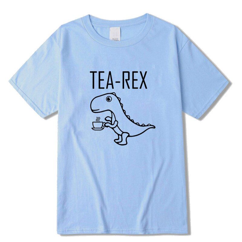 Men's T-shirt Top Quality 100% cotton cool Funny dinosaur design printing o-neck men tshirt cool t-shirt male tee shirts