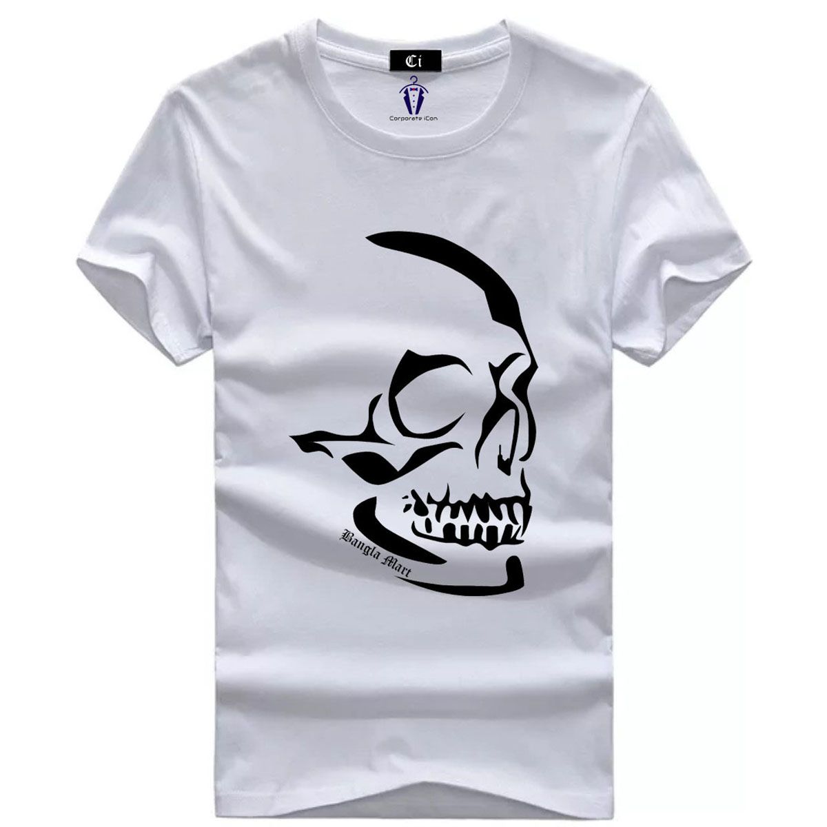 Abstract Digital Printed Casual Tops Men New Fashion Summer Slim Short Sleeves Tops Round Neck T-Shirts - T Shirt For Women