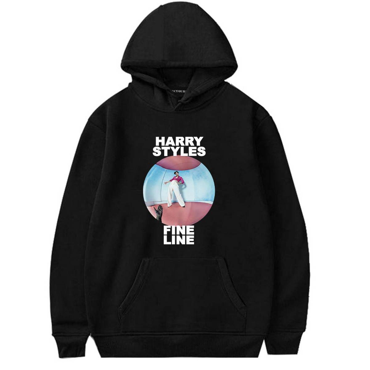 Women Fashion Harry Styles Printed Hoodie Slim Sweatshirt